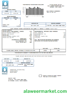 AlKawther utility business bill SCR